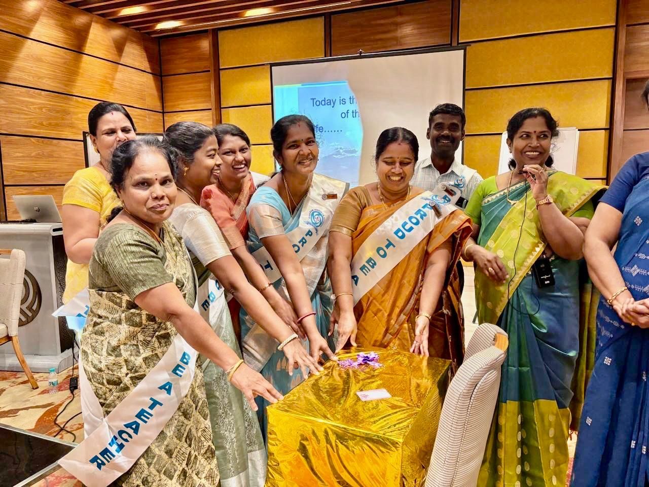 Group celebration